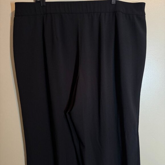 Lane Bryant Wide Leg Slack Black Plus Size 22/24 - Picture 3 of 9